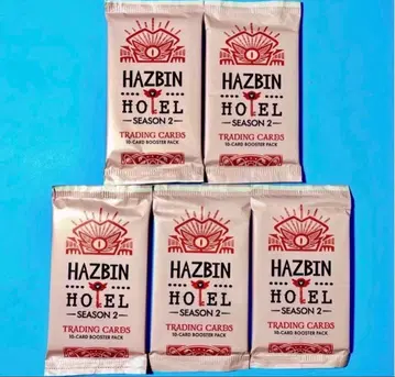 해즈빈 호텔 트레이딩 카드 S2 2nd EDITION 미개봉 5점 h52