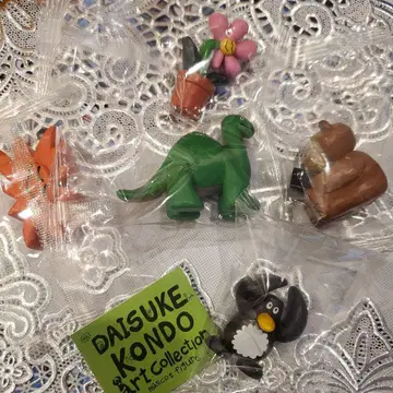 미사용 새상품 DAISUKE KONDO 아트 컬렉션 마스코트 피규어 5개