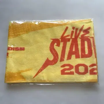 [ 미개봉 새상품 ] 히게단 스타디움 굿즈 머플러 타월 2025