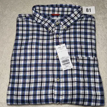 81 새상품 택 포함 허시파피 플란넬 셔츠 긴팔 셔츠 5XL