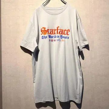 미사용 새상품 [ 공식 ] Scarface T셔츠 XL 사이즈