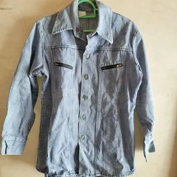 최종 가격 인하 엔할리우드 데님 자켓 빈티지