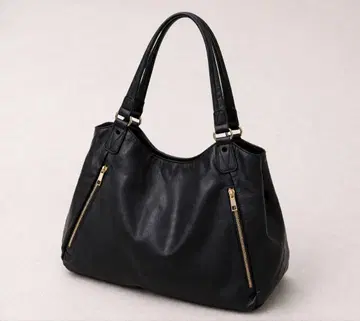 미사용 새상품 Rename 토트백 블랙 골드 금장 장식 경량 대용량