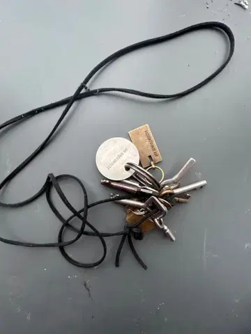 ann demeulemeester 초기 목걸이