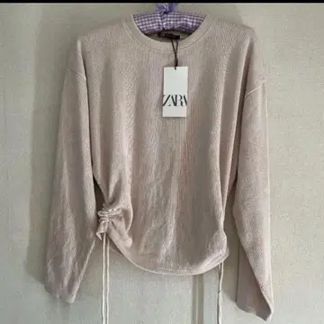 ZARA 사이드 개더 티셔츠