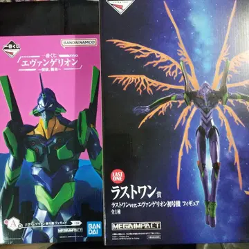 제일복권 에반게리온 A상 초호기 피규어 라스트원상 초호기 2점 세트