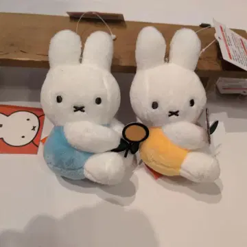 한국 미피 봉제 인형 키링 miffy 나인체 키링