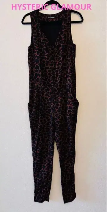 HYSTERIC GLAMOUR 레오파드 무늬 올인원