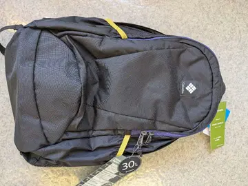 30L 럭색/백팩 컬럼비아 BLACK multi