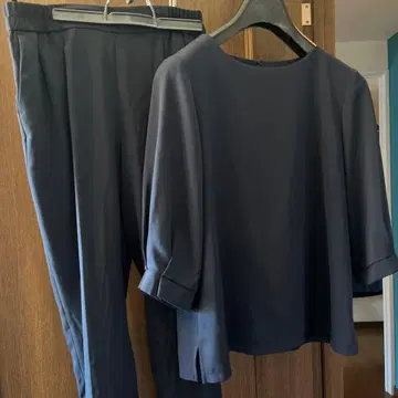 av v 네이비 여성 팬츠 셋업 M