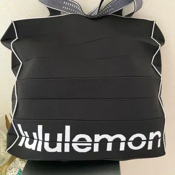 룰루레몬 블랙 토트백