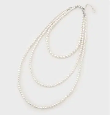 INDIVI 멀티WAY 3종 세트 진주 조절 목걸이