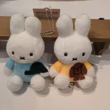 미피 동물 봉제 인형 키링