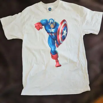[ 초레어 ] 캡틴 아메리카 스파이더맨T USA제 1997 L