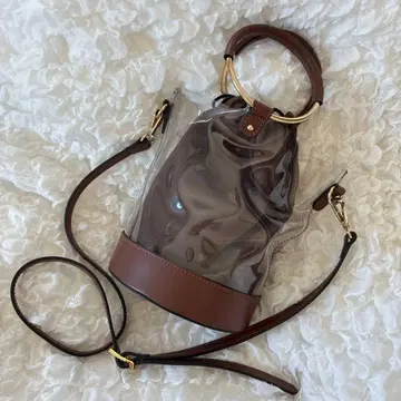 MARCO BIANCHINI 마르코 비안치니 클리어 숄더백