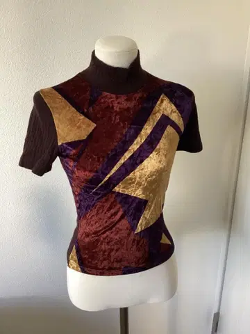 이탈리아/ANGELA MELE MILANO/상의/Y2K/빈티지