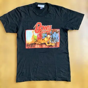 데이비드 보위 T셔츠 미국제 S 빈티지