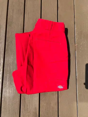 [인기 색상] 디키즈 85283 더블니 루즈핏 레드