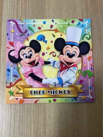 도쿄디즈니씨 35주년 셰프미키 사진대지 브로마이드