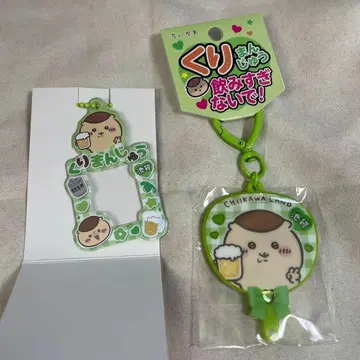 치이카와 랜드 이케부쿠로 밤만쥬 아크릴 키링 미니 사진 홀더