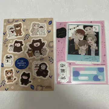 얼음 성벽 씰 아크릴 스탠드 증정품