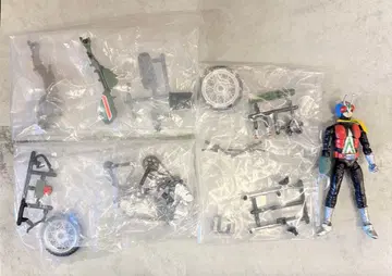 shodo 가면라이더 라이더맨 라이더 머신 2점 세트!