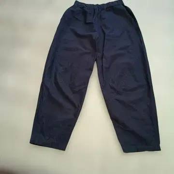 바바구리 린넨 라이크 벌룬 팬츠 코튼 블랙 M 사이즈