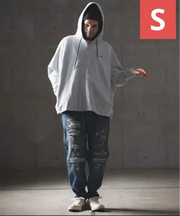 GLIMCLAP 그리무쿠라푸 벌룬 데님 팬츠 S 사이즈 신상품