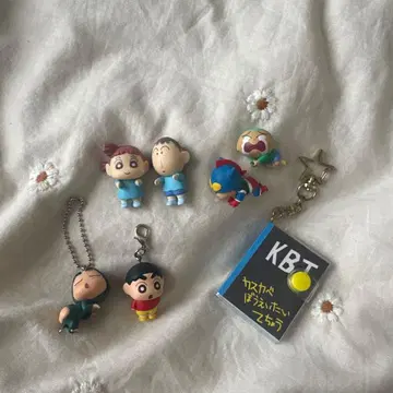 짱구는 못말려(크레용 신짱) 키링 가챠가챠 세트