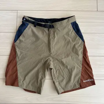 mont-bell 숏팬츠 베이지/브라운/네이비