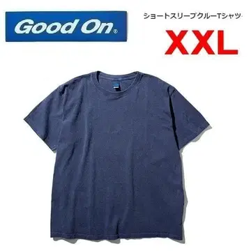 굿온 크루 T셔츠 P-네이비 XXL GOST-7012X