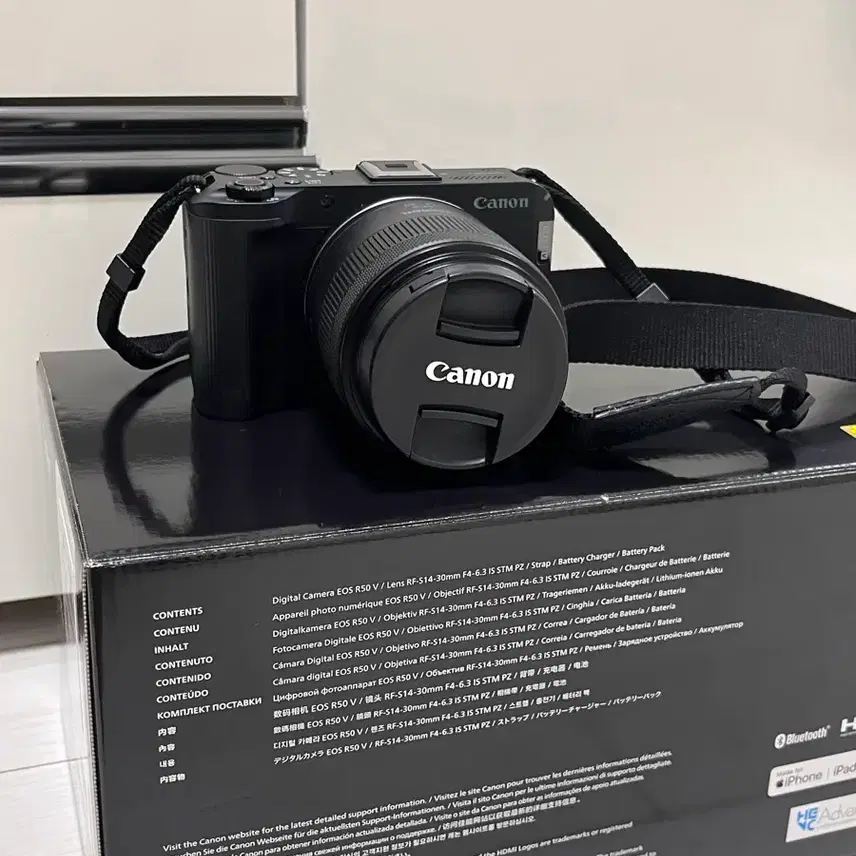 캐논 EOS R50V + 14-33 mm KIT 풀박스 S급