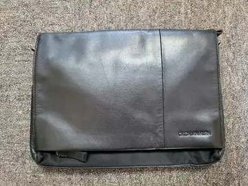 블랙 클러치백 가죽 CALVIN KLEIN 캘빈클라인