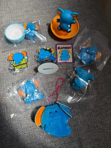 타베코 동물 코끼리군 묶음 판매