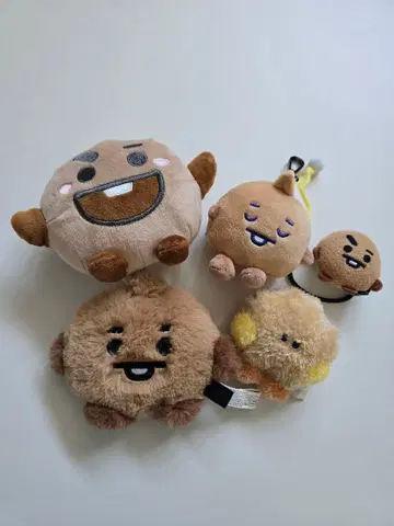 BTS BT21 슈키 윤기 봉제 인형