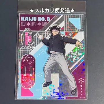 괴수 8호 점프 페스타 2026 홀로그램 아크릴 스탠드 눈싸움 나루미 겐