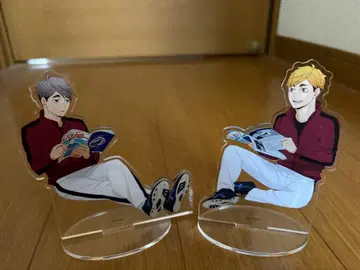 미야 아츠무 미야 오사무 미야 트윈즈 아크릴 스탠드 2체 세트