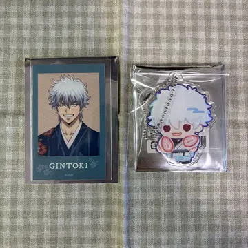 은혼 로프트 SD 캐릭터 아크릴 키링 미니 포토 카드 긴토키