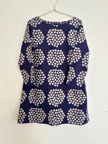 마리메꼬 푸케티 원피스 튜닉 34 퍼플