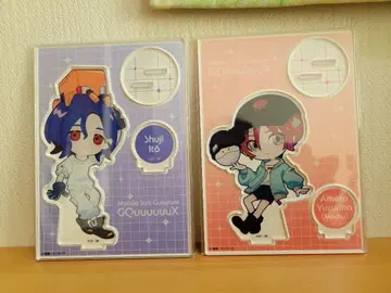 건담 지크액스 가부키초 타워 미니 캐릭터 아크릴 스탠드 바닥 슈지