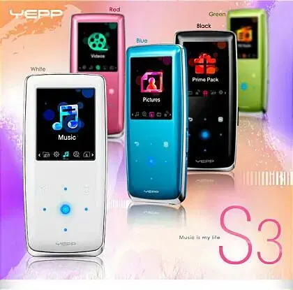 교신불가 삼성 YP-S3 (블루)MP3 엠피쓰리 교신X