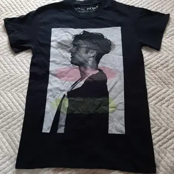 저스틴 비버 실루엣 티셔츠 2017년 제조