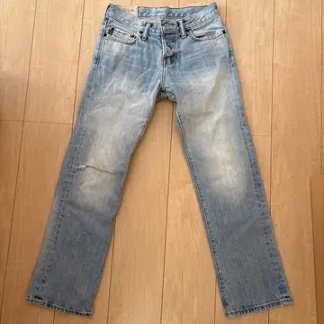 Abercrombie & Fitch 스트레이트 데님 라이트 블루