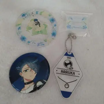 밀그램 하루카 아크릴 키링 캔뱃지 아크릴 스탠드