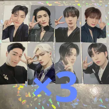 ateez birthday 솔로반 컴플리트 트레이딩 카드