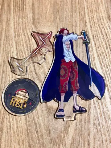 원피스 극장판 FILM RED 중국 한정판 아크릴 스탠드 샹크스