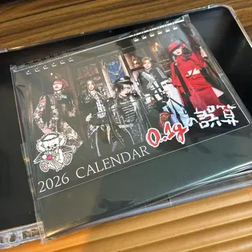 0.1g의 오산 2026 탁상 달력