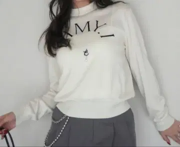 EIMY ISTOIRE EIMY 니트 풀오버 화이트