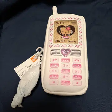 헬로키티 폴더폰형 펜 케이스 파우치