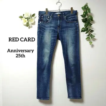 레드카드 스키니 데님 Anniversary 25th SIZE 25